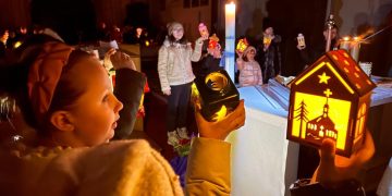 Specjalny gość na roratach w Ciążeniu