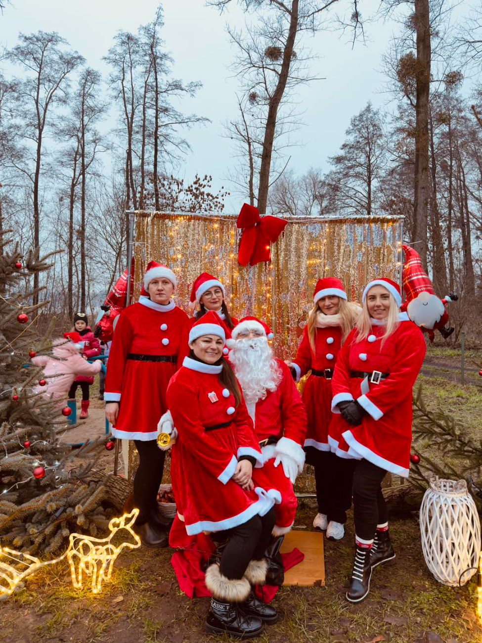 Mikołaj z KGW Różowy Zakątek