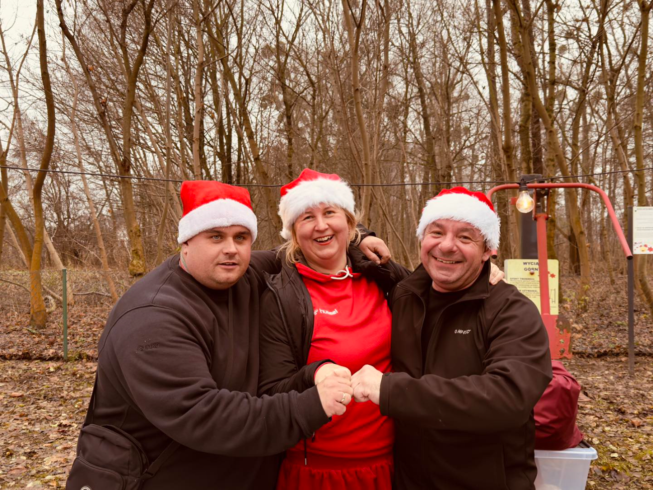 Mikołaj z KGW Różowy Zakątek