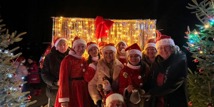 Mikołaj z KGW Różowy Zakątek