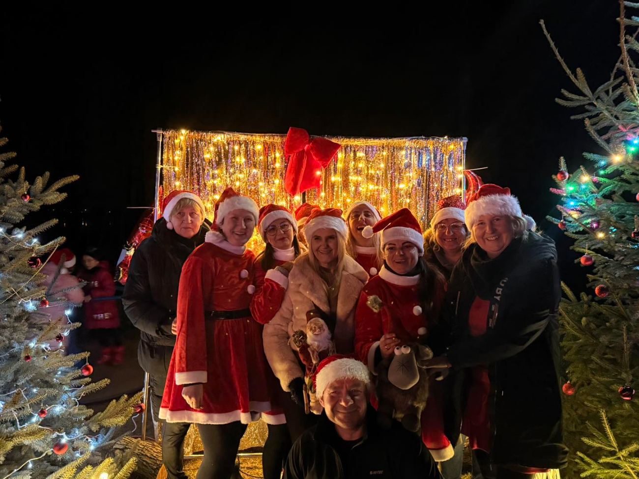 Mikołaj z KGW Różowy Zakątek