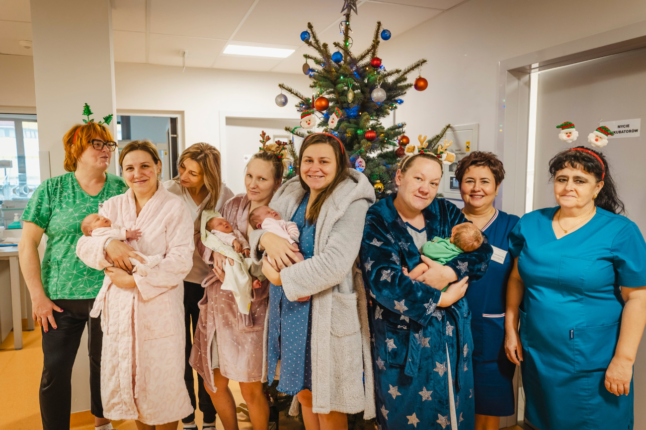 Wyjątkowe Mikołajki na Oddziale Noworodkowym. Zobacz zdjęcia