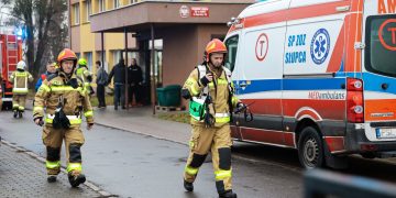 Akcja w słupeckiej szkole. Ewakuowali uczniów