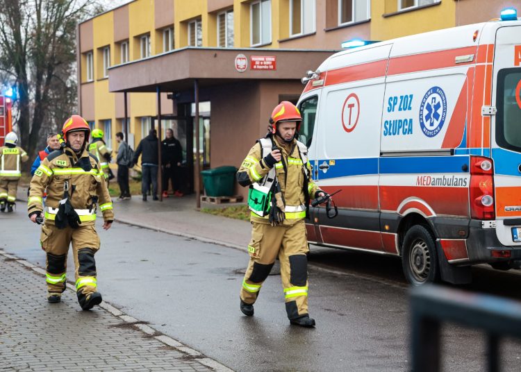 Akcja w słupeckiej szkole. Ewakuowali uczniów