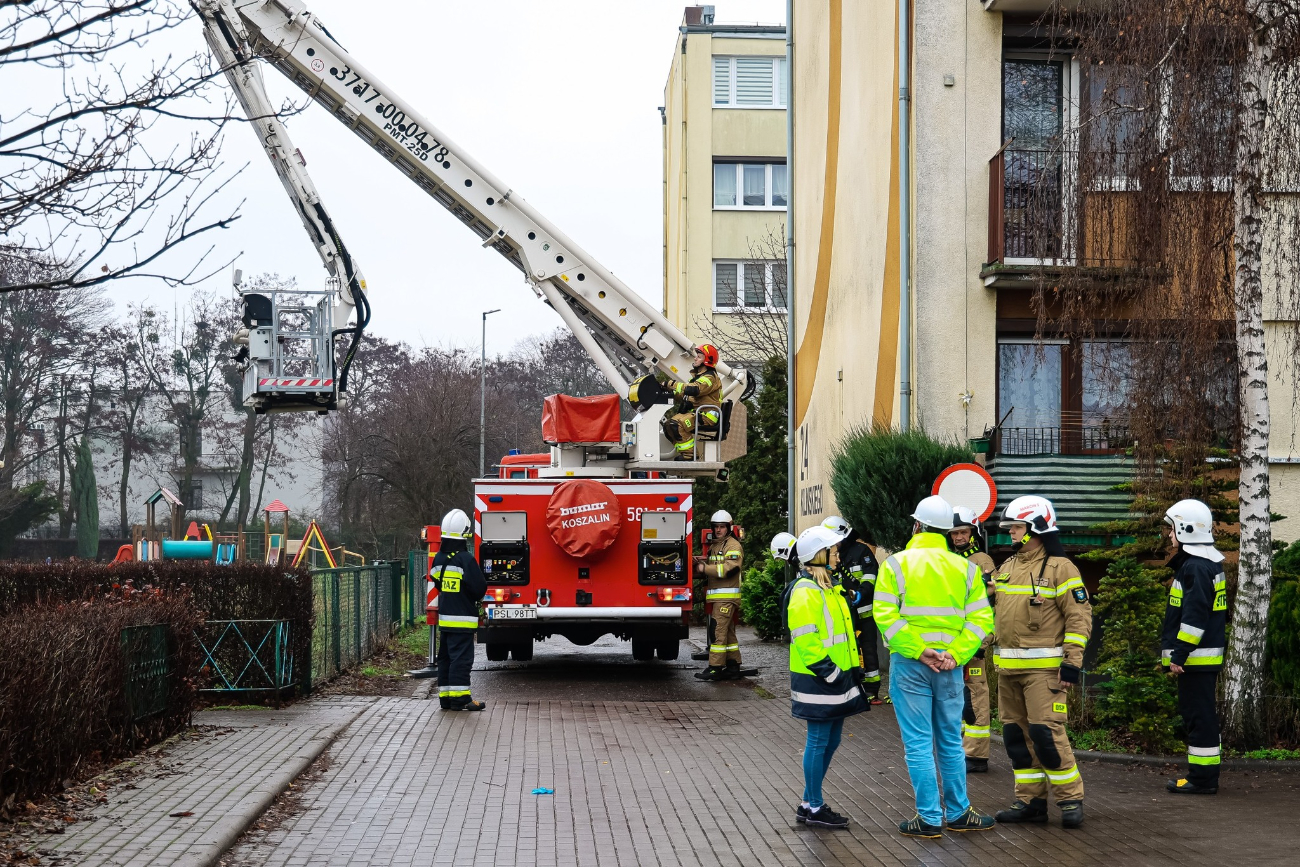 Akcja w słupeckiej szkole. Ewakuowali uczniów