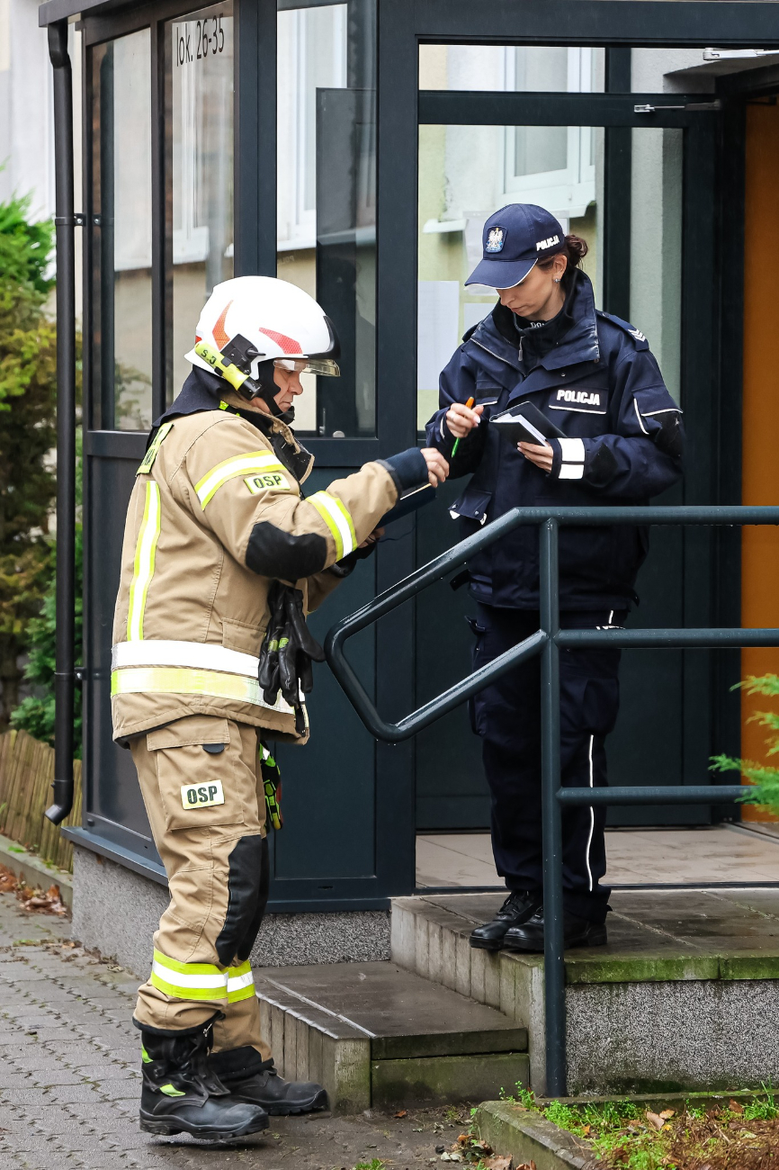 Akcja w słupeckiej szkole. Ewakuowali uczniów