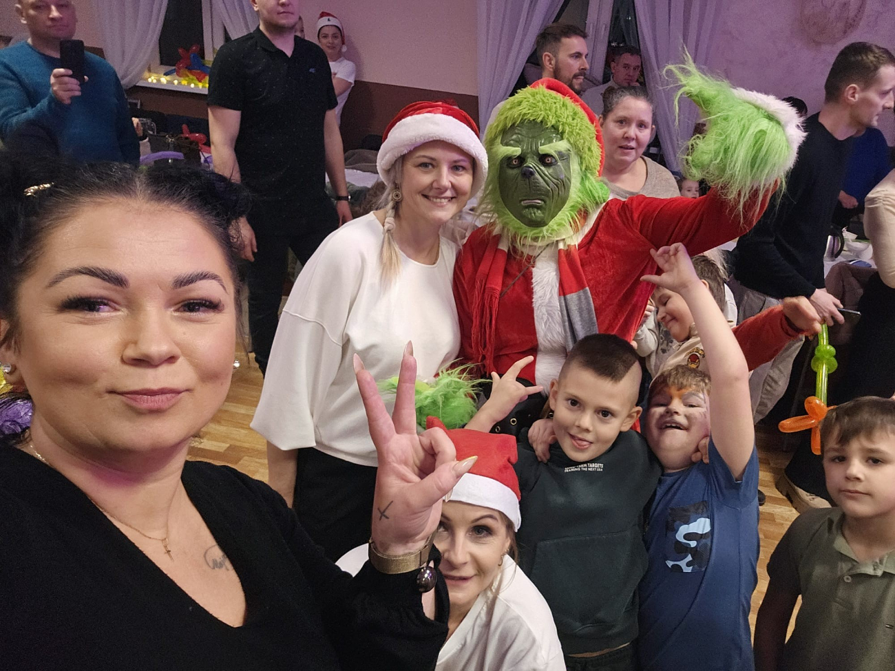 Zabawa choinkowa w Cieninie Kościelnym