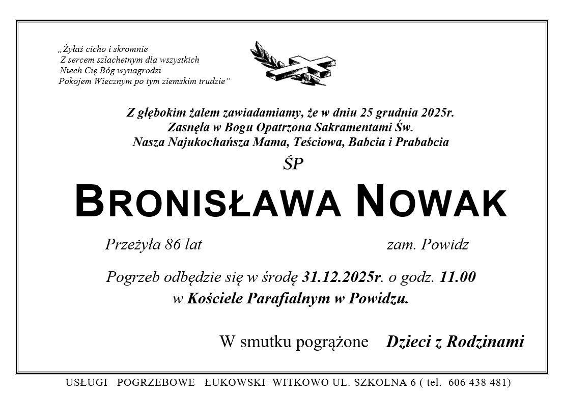 Bronisława Nowak