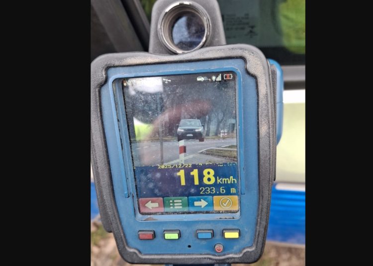 Mocno przesadził z prędkością