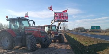 Rolnicy protestowali w naszym powiecie