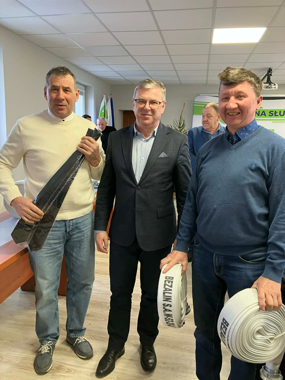 Sprzęt przeciwpożarowy dla druhów z gminy Słupca