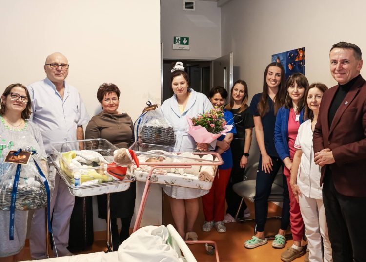 Pierwszy w tym roku urodził się Olek