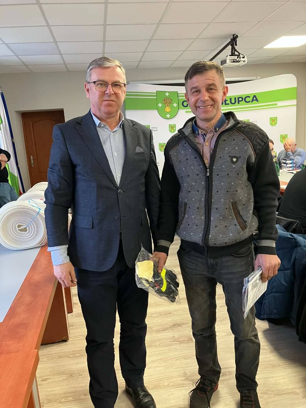 Sprzęt przeciwpożarowy dla druhów z gminy Słupca