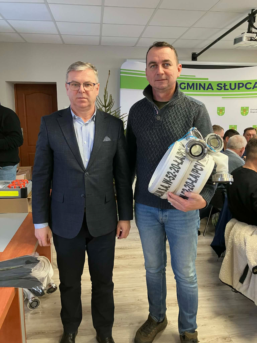 Sprzęt przeciwpożarowy dla druhów z gminy Słupca