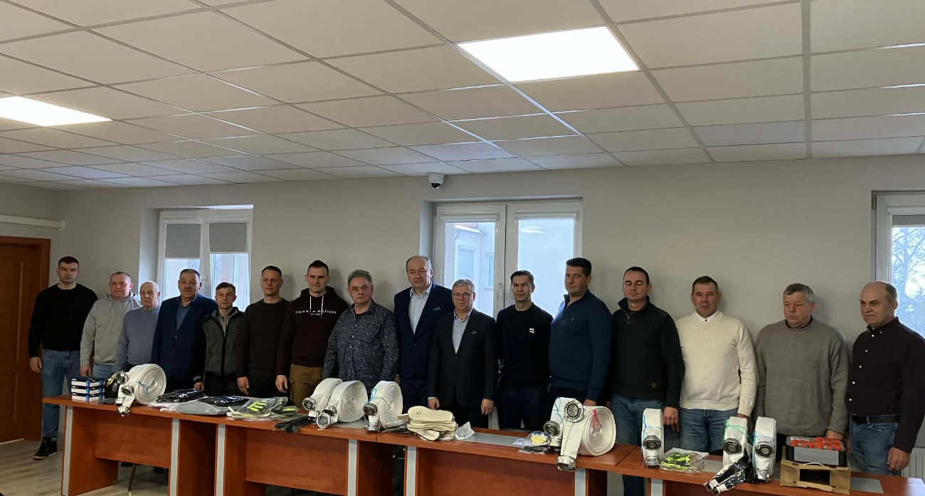 Sprzęt przeciwpożarowy dla druhów z gminy Słupca