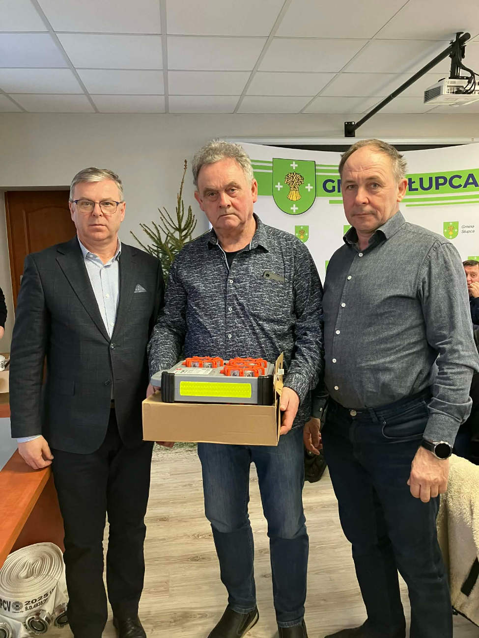 Sprzęt przeciwpożarowy dla druhów z gminy Słupca