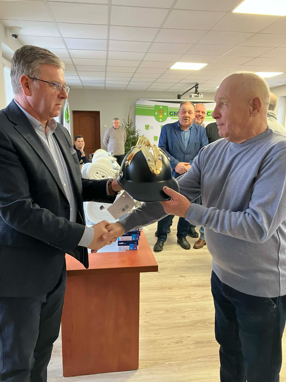 Sprzęt przeciwpożarowy dla druhów z gminy Słupca