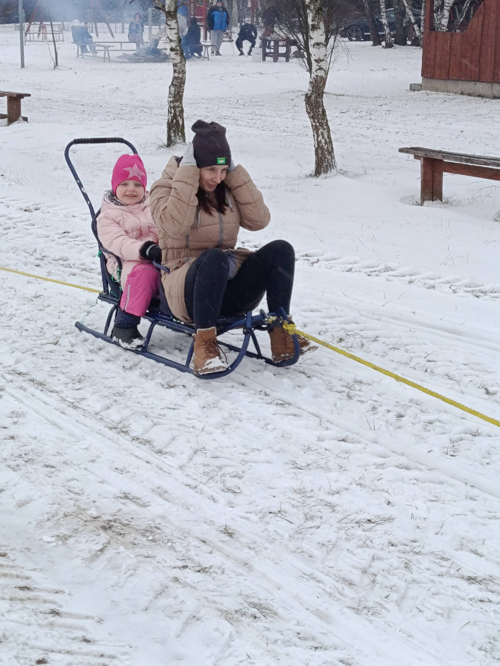 Kolejny kulig w Gółkowie