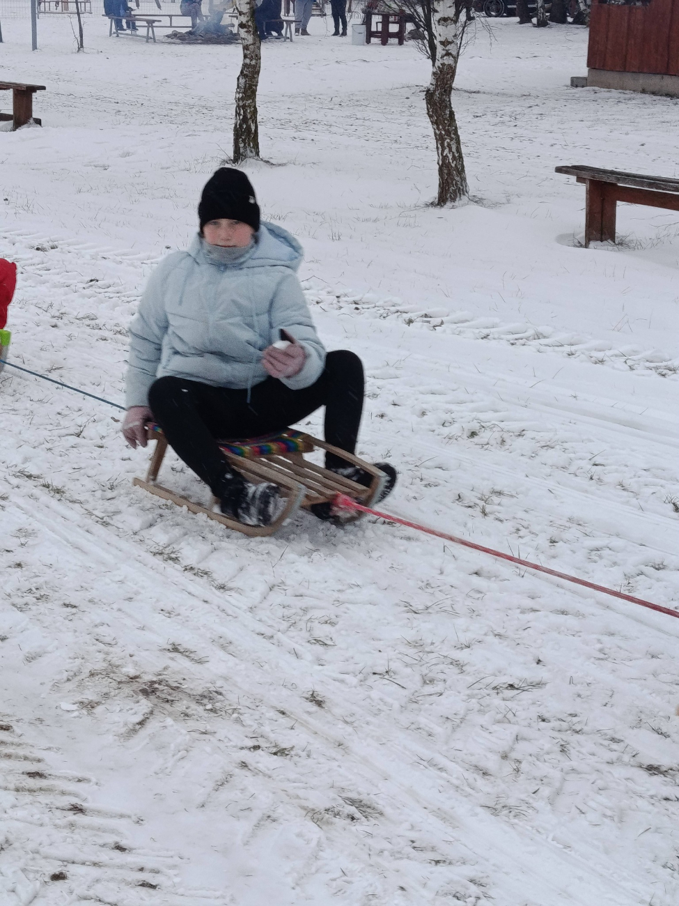 Kolejny kulig w Gółkowie