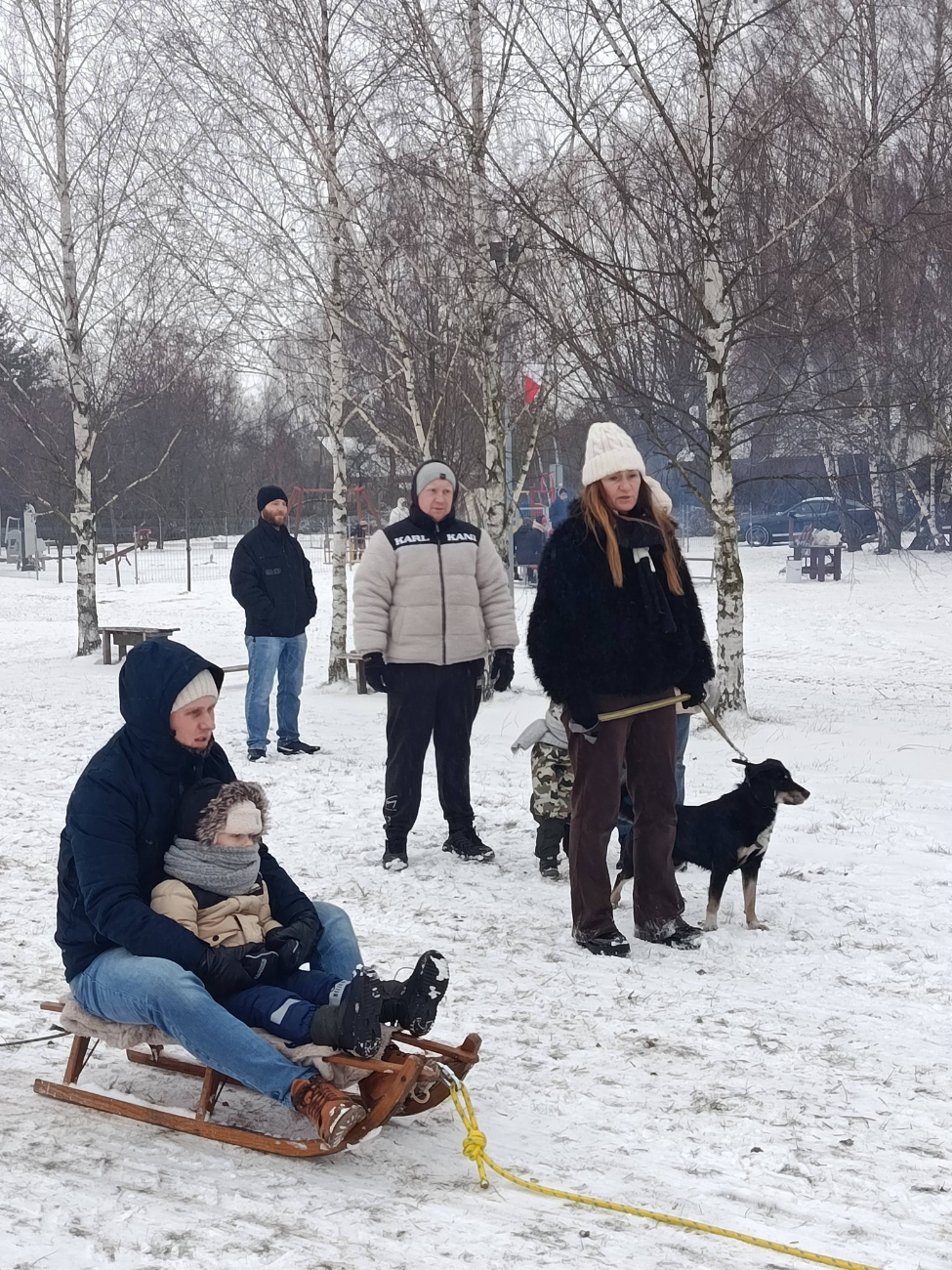 Kolejny kulig w Gółkowie