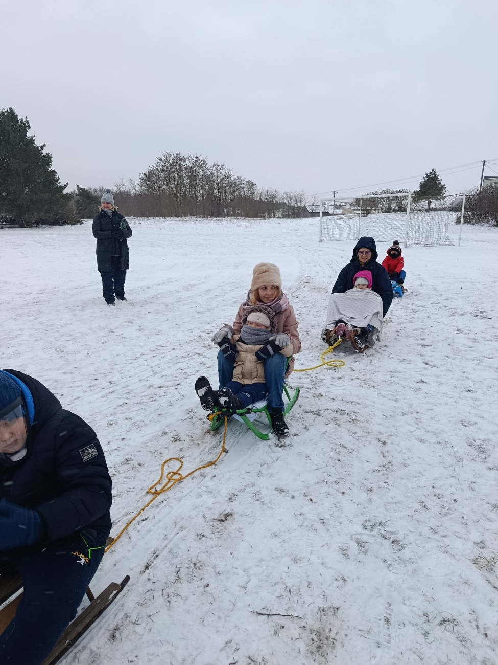 Kolejny kulig w Gółkowie