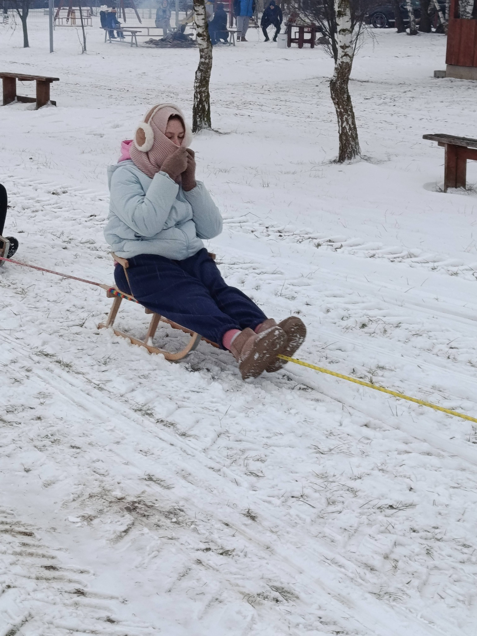 Kolejny kulig w Gółkowie