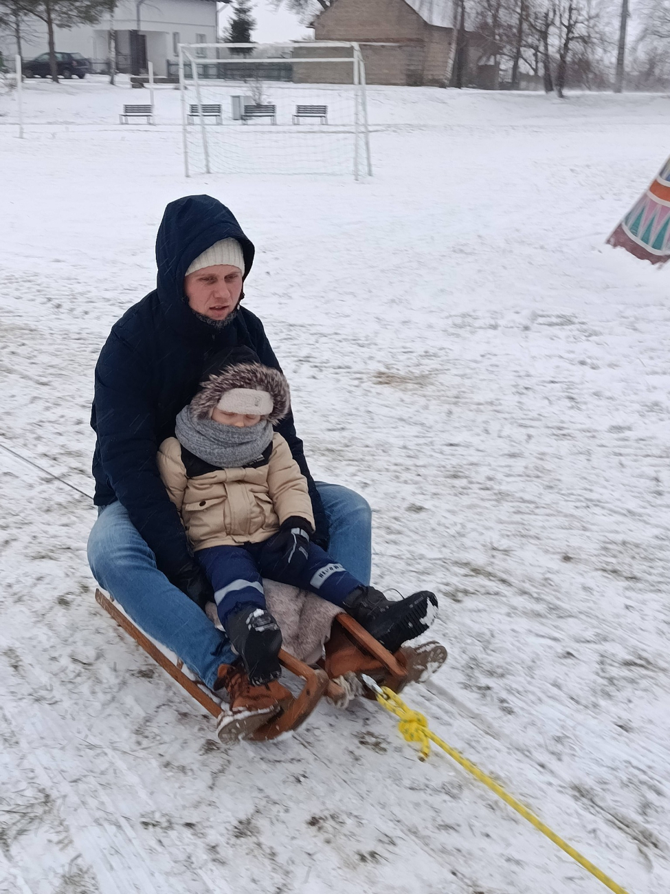 Kolejny kulig w Gółkowie