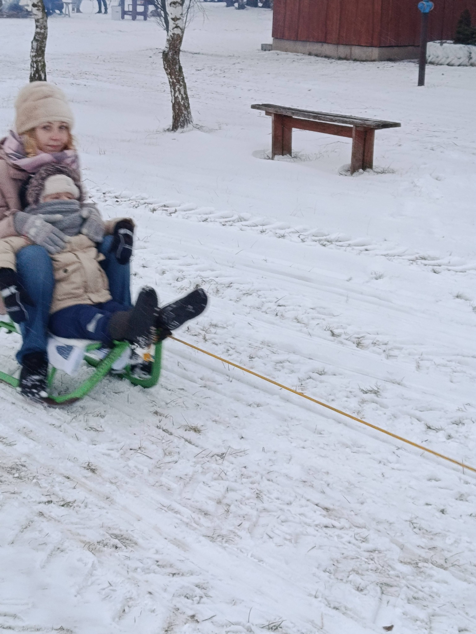 Kolejny kulig w Gółkowie