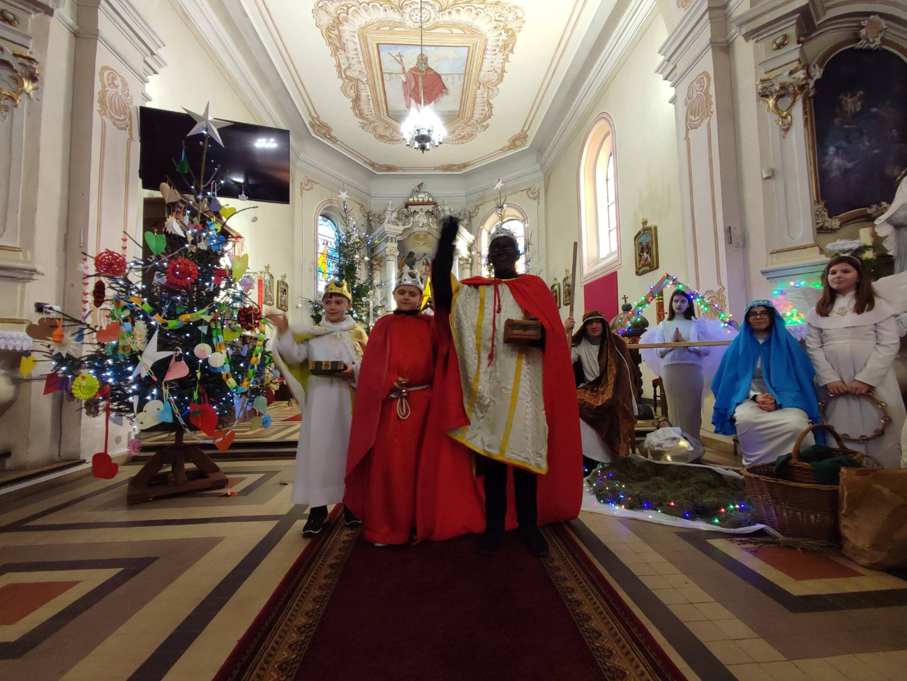 26 choinka sołecka w Dziedzicach