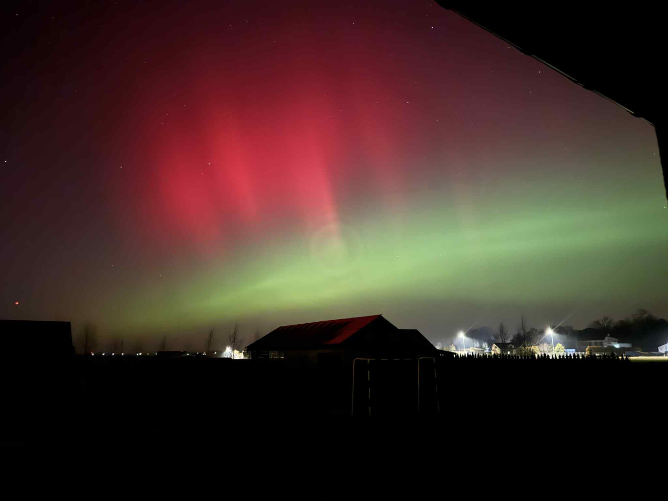 To była wyjątkowa noc. Niezwykłe widoki nad Słupcą