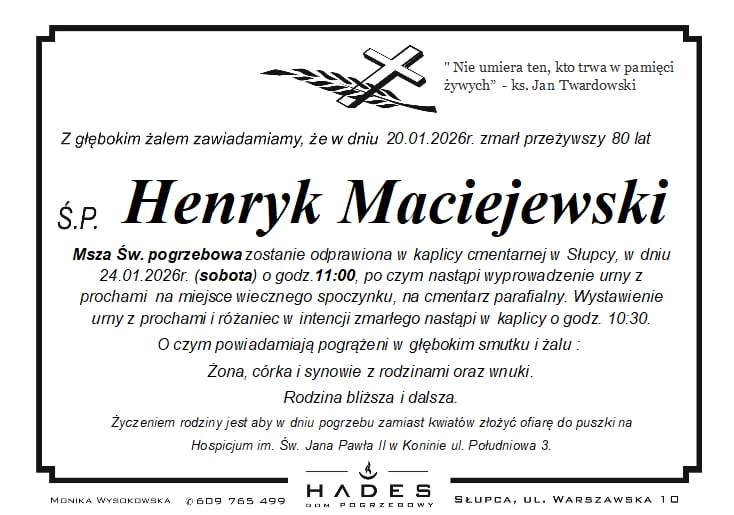 Henryk Maciejewski