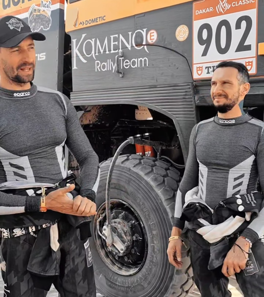 Pierwsza zmiana 170-kilogramowego koła