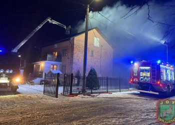 Dwa pożary w jeden dzień. Paliło się w Strzałkowie i Wilcznej