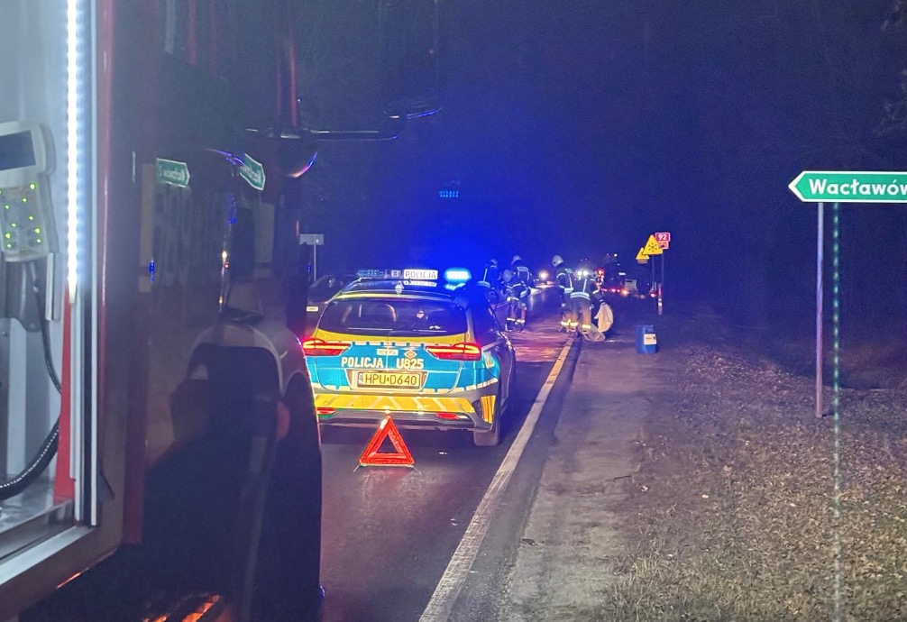 Dwa auta zderzyły się na K92