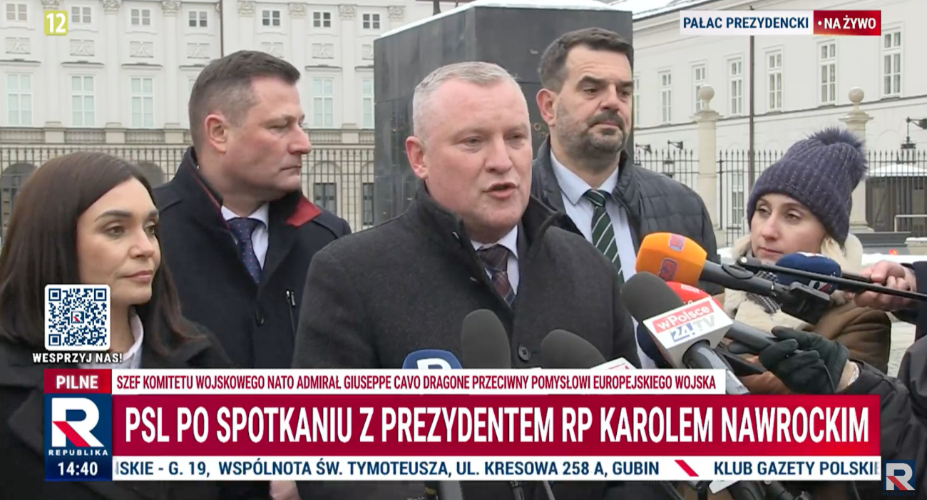 Pyrzyk u prezydenta. Wiemy o czym rozmawiali