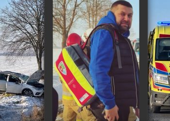 Wszystko działo się na jego oczach. Ruszył na ratunek