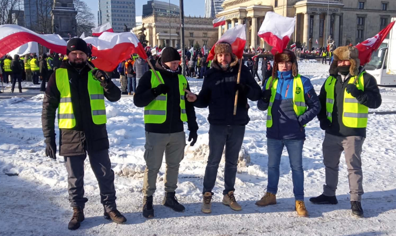 Wielki protest w Warszawie. Są rolnicy z naszego powiatu