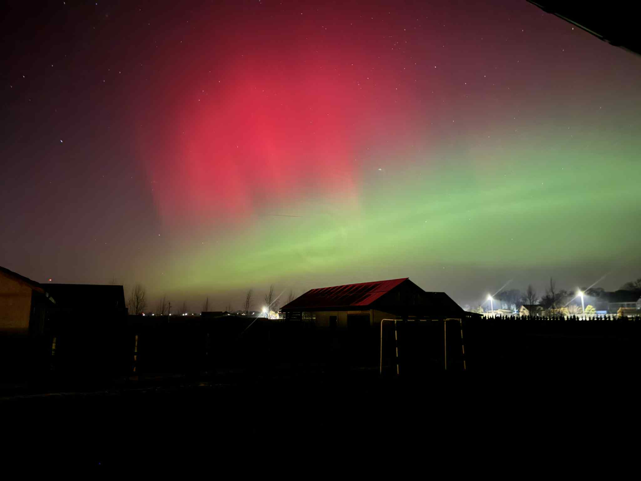 To była wyjątkowa noc. Niezwykłe widoki nad Słupcą