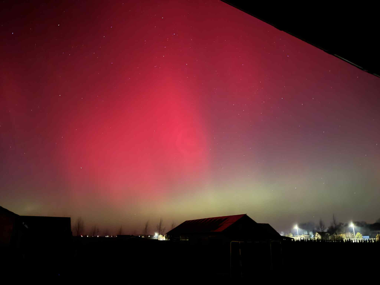 To była wyjątkowa noc. Niezwykłe widoki nad Słupcą