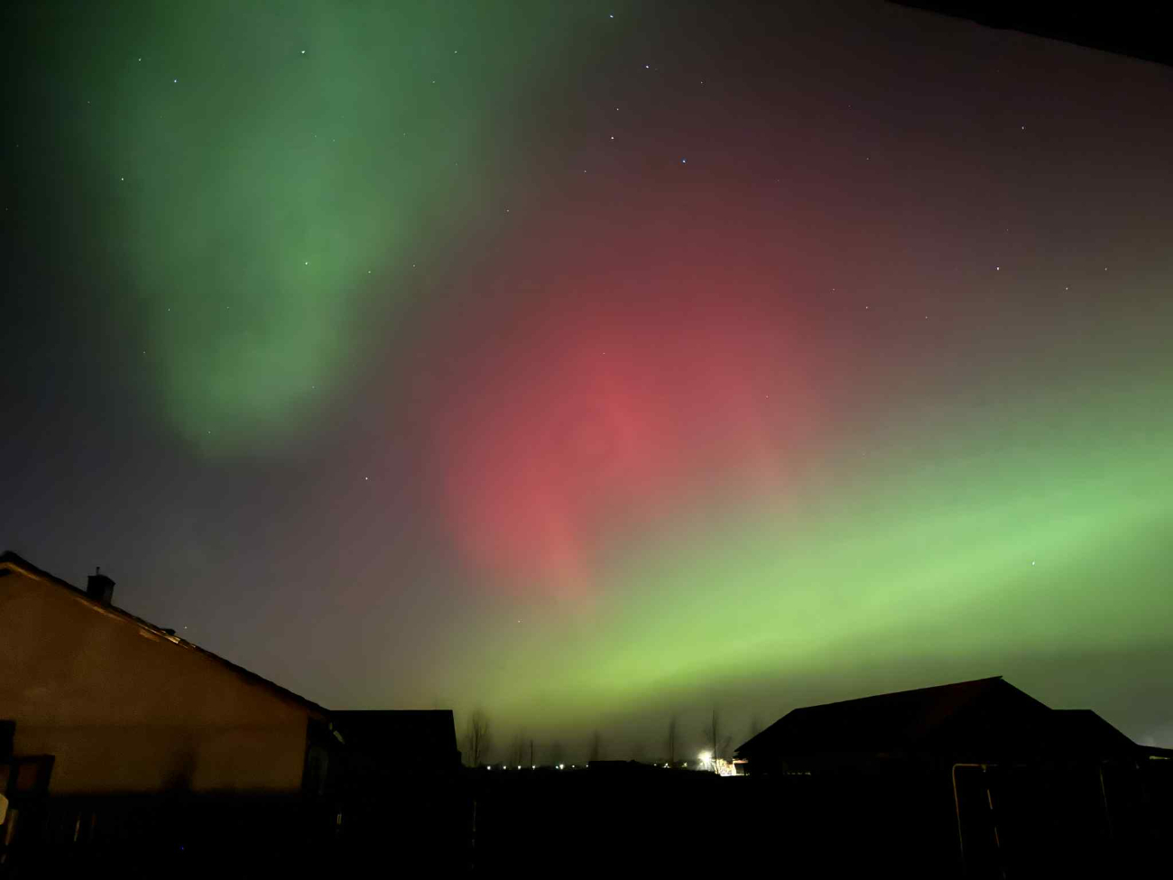 To była wyjątkowa noc. Niezwykłe widoki nad Słupcą