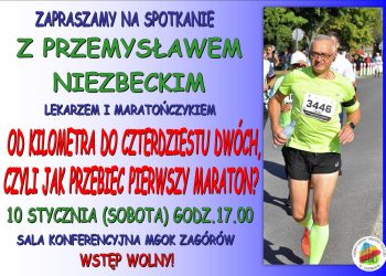 Spotkanie z lekarzem i maratończykiem