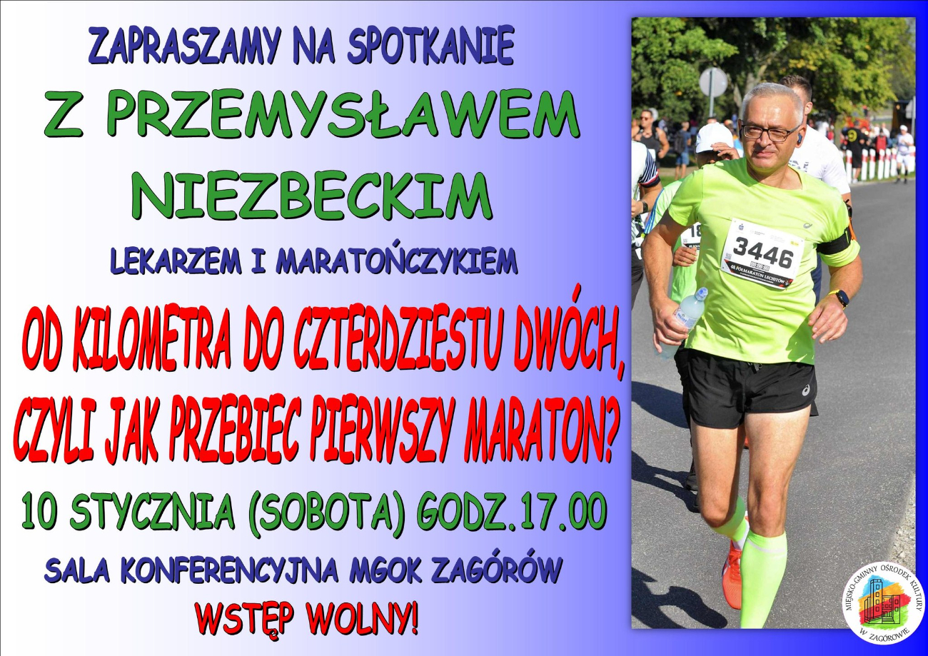 Spotkanie z lekarzem i maratończykiem