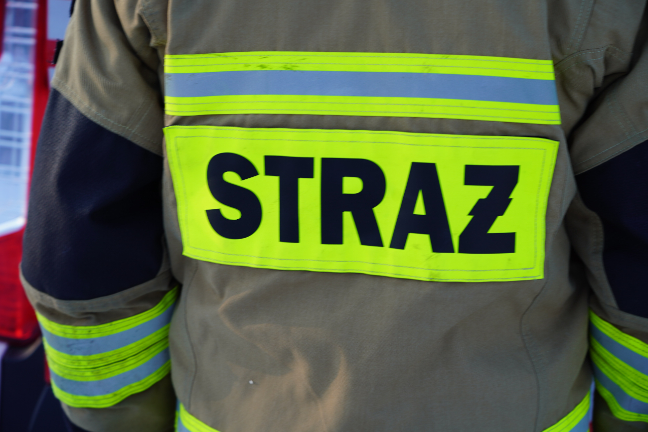 Wybuchł pożar. Wiele zastępów w akcji
