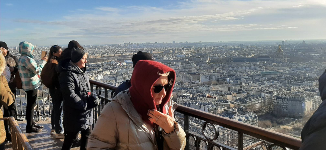 Zagórowianie w Paryżu. Podziwiają wyjątkowe widoki