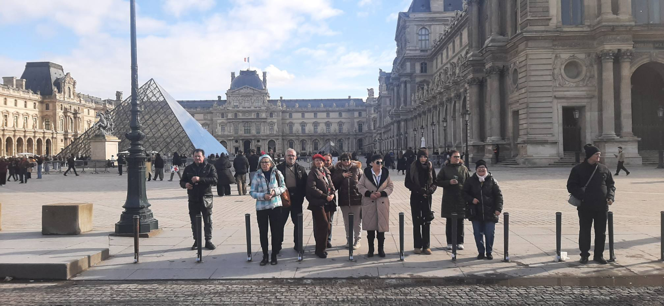 Zagórowianie w Paryżu. Podziwiają wyjątkowe widoki