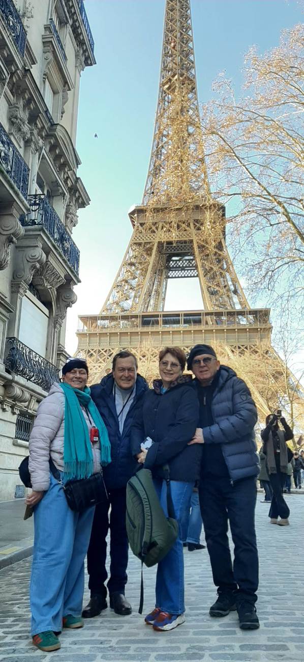 Zagórowianie w Paryżu. Podziwiają wyjątkowe widoki