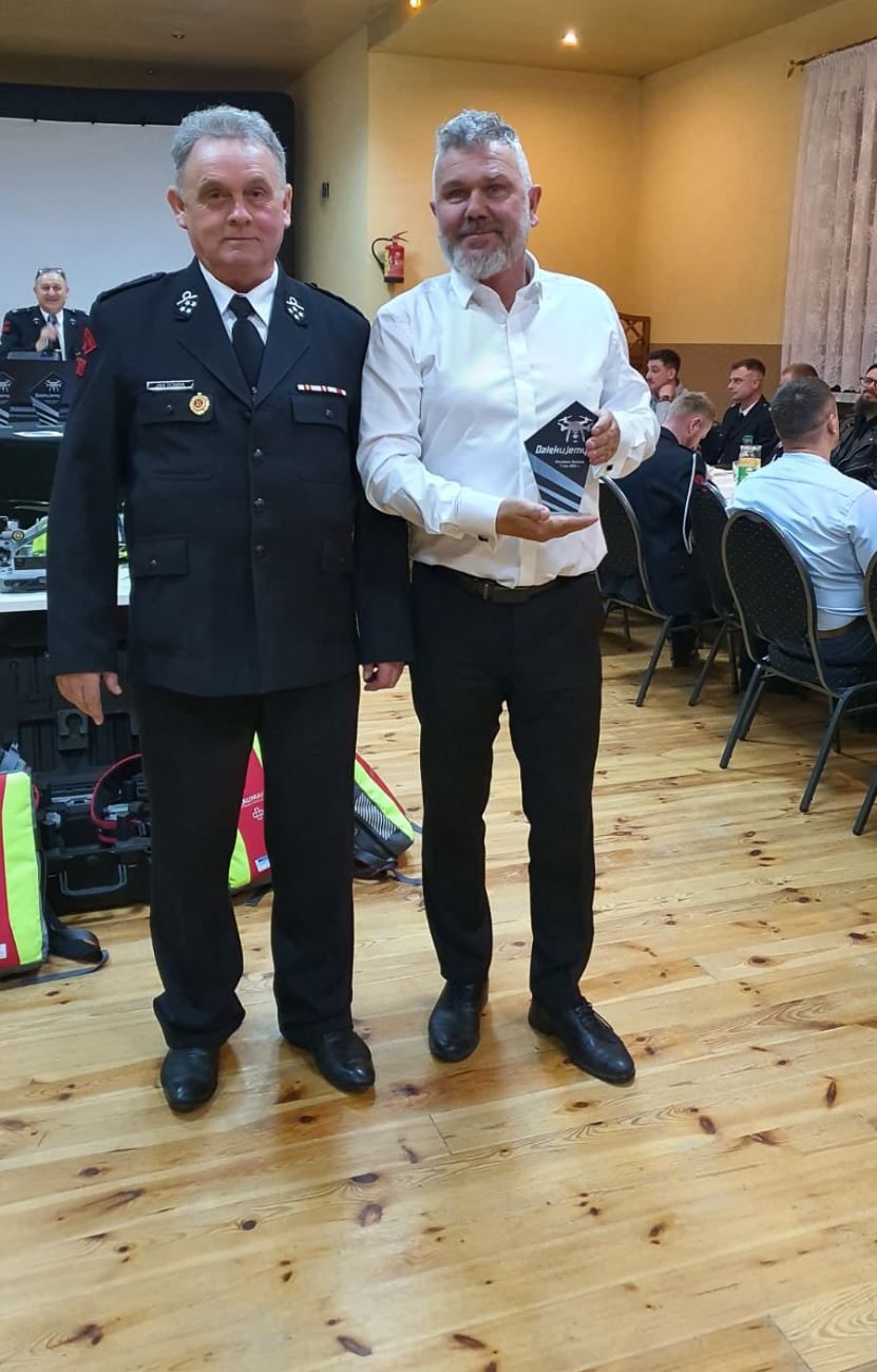 Janusz Bomba prezesem w OSP Kowalewo Opactwo