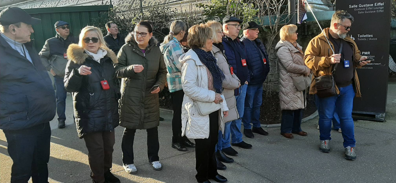 Zagórowianie w Paryżu. Podziwiają wyjątkowe widoki