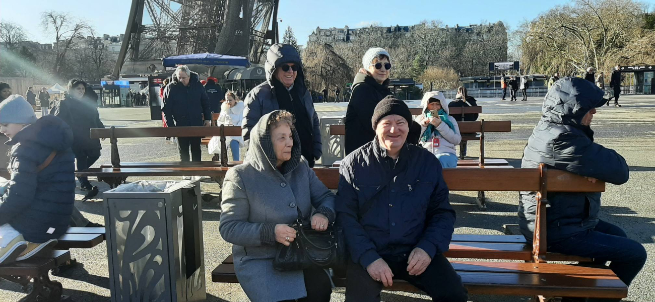 Zagórowianie w Paryżu. Podziwiają wyjątkowe widoki