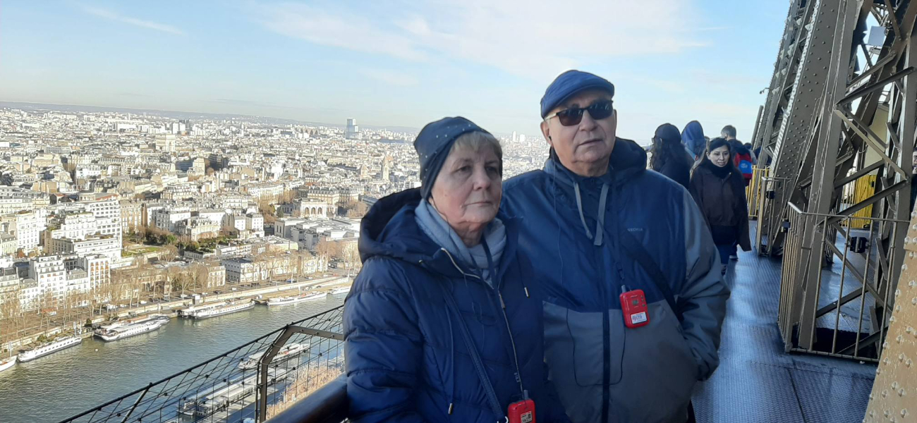 Zagórowianie w Paryżu. Podziwiają wyjątkowe widoki